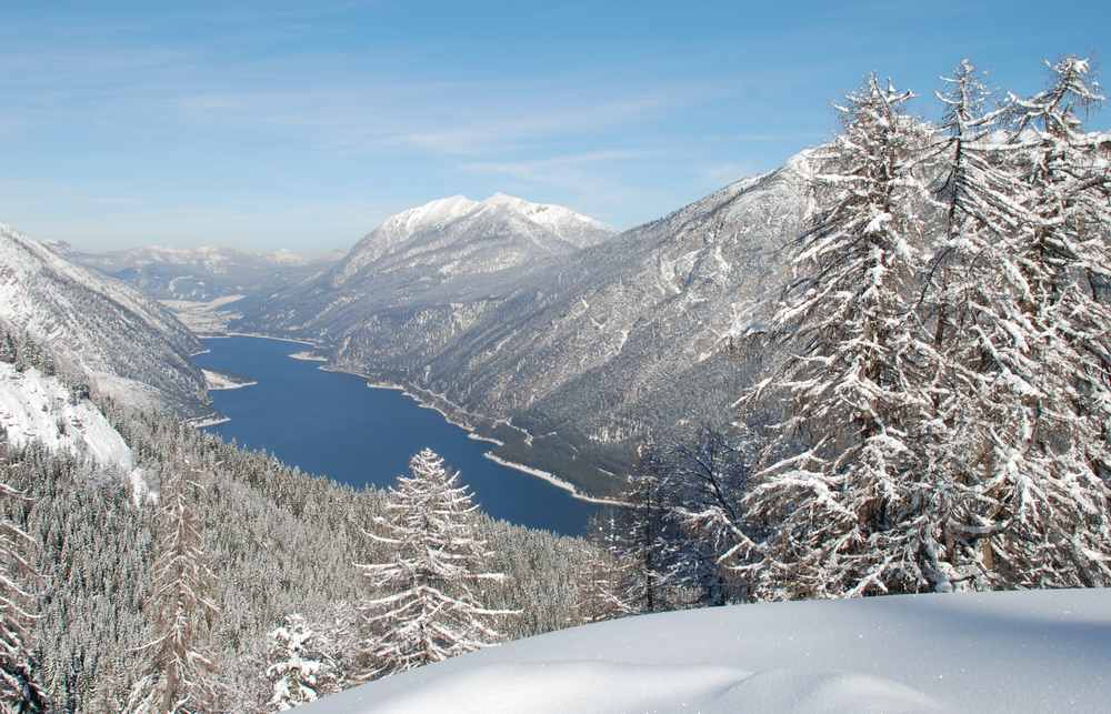 Skiurlaub Achensee mit Kindern - traumhaft. 