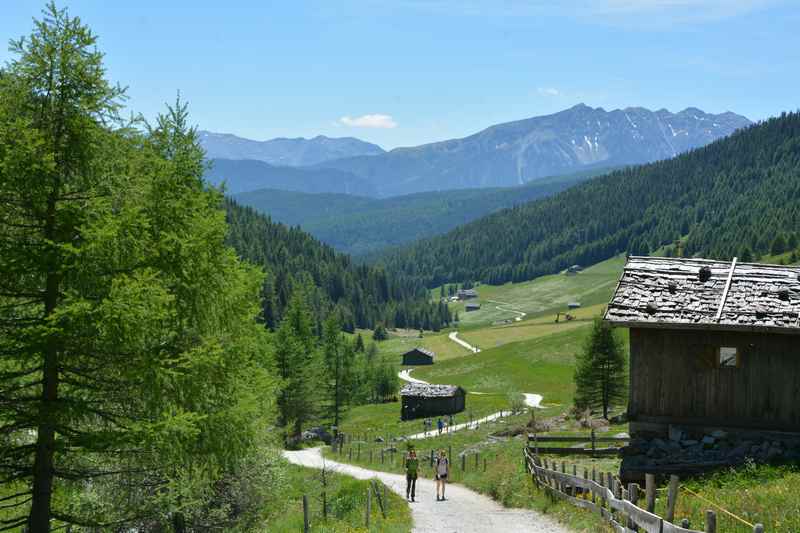 Durch das schöne Altfasstal wandern mit Kindern in Südtirol