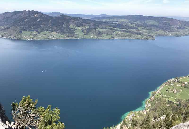 Weit ist der Blick bei der Familienwanderung am Schoberstein