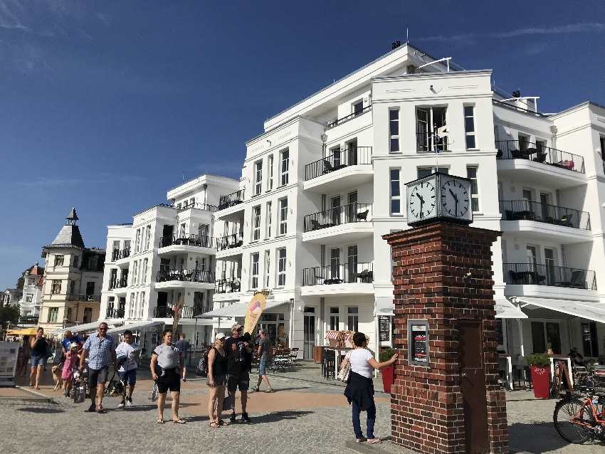 Die Strandpromenade in Bansin auf Usedom