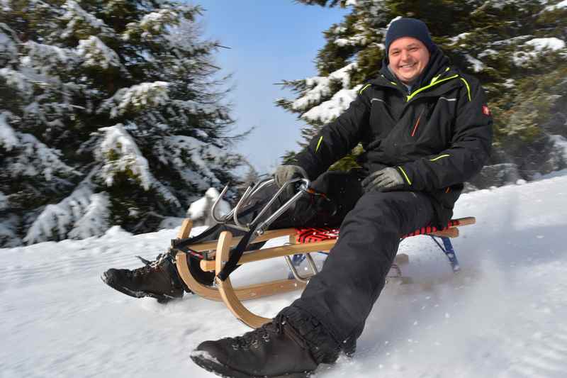  Er hat das Bergaufrodeln auf der Tonnerhütte etabliert: Reinhard Ferner junior 