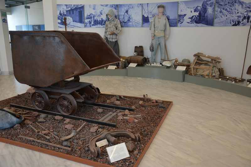 Bergbaumuseum in Adamas auf der Insel Milos