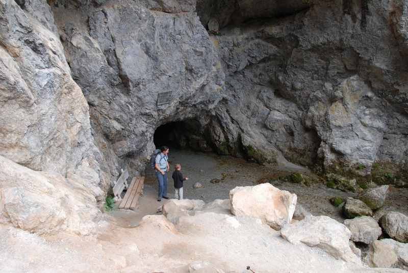 Das Birnbachloch - zu erreichen beim Wandern in den Leoganger Steinbergen