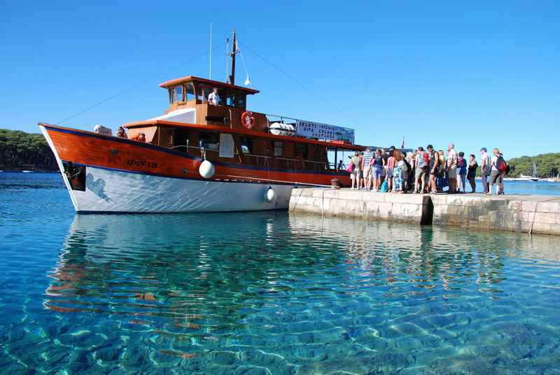 Bootsausflug in Losinj, auch ab Veli Losinj mit Kindern auf die Nachbarinseln 