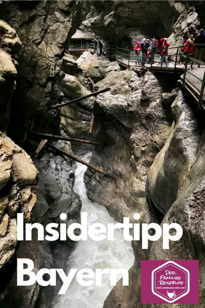 Breitachklamm Oberstdorf wandern mit Kindern