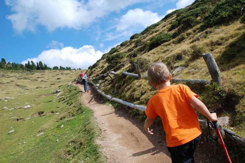 Zur Brogles Hütte wandern mit Kindern