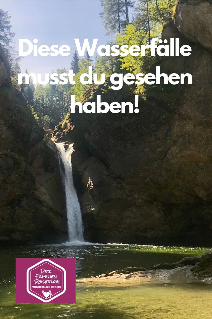 Buchenegger Wasserfälle wandern - ein Traum! Merk dir diesen Pin auf Pinterest oder schick ihn per WhatsApp an deine Freunde, denen das hier gefallen könnte