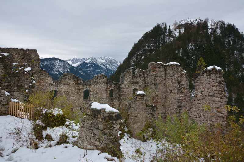 Unser Winterausflug  mit Kindern zur Burgenwelt Ehrenberg bei Reutte