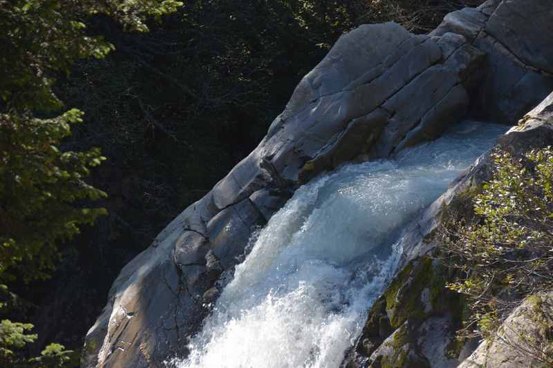 Das rauschende Wasser in der Burkhardklamm im Ridnaun