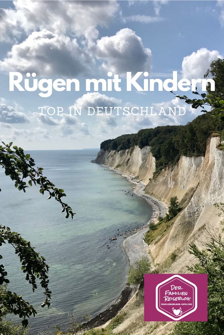 Rügen mit Kindern -  Gleich bei Pinterest den Pin für den nächsten Familienurlaub an der Ostsee merken! 