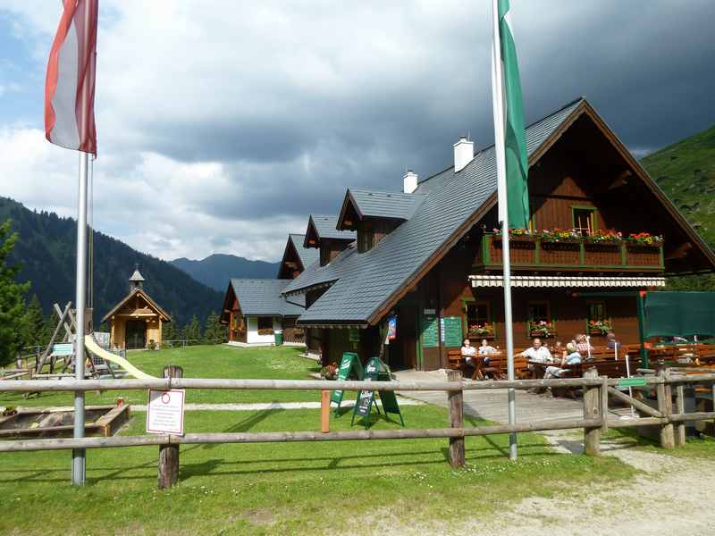 Donnersbachwald wandern mit Kindern zur Mörsbachhütte