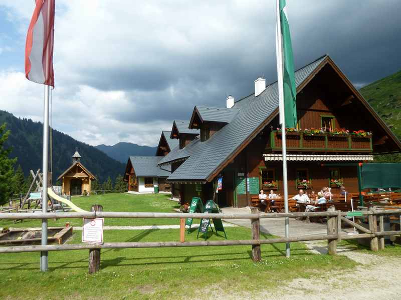 Vom Stegerhof Donnersbachwald hinauf zur Alm