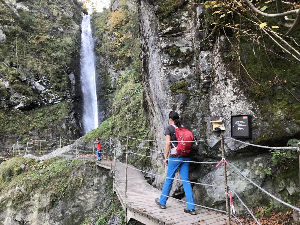 Unser Wanderziel mit Kindern in Tirol: Der Eifersbacher Wasserfall, Kitzbüheler Alpen
