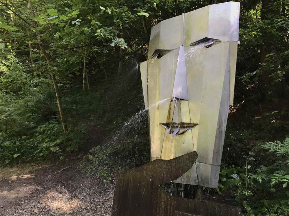 Das ist der Eingang in die Groppensteinschlucht in Kärnten