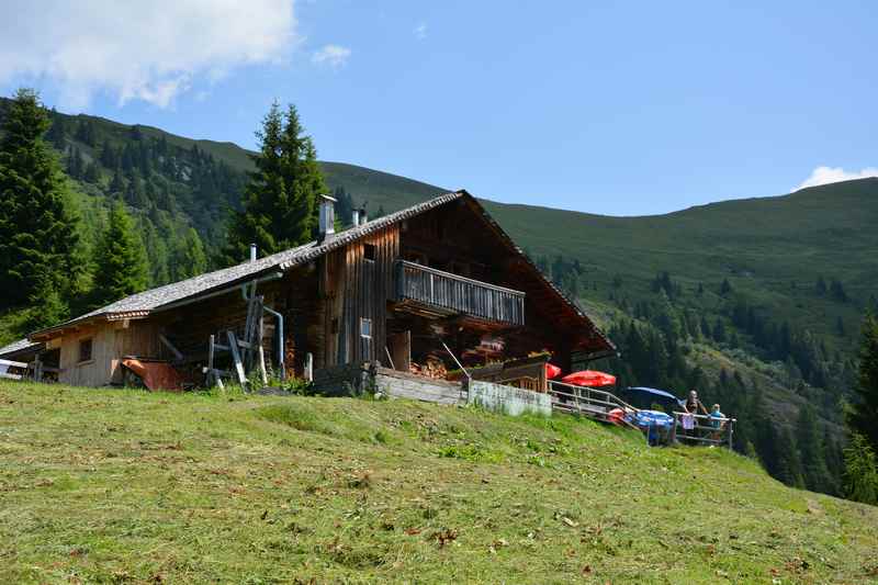 Zur Ellmaualm in Großarl wandern mit Kindern im Großarltal in Salzburg