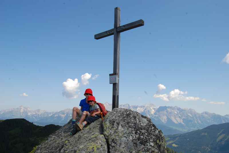 Auf den Fager Gipfel wandern mit Kindern