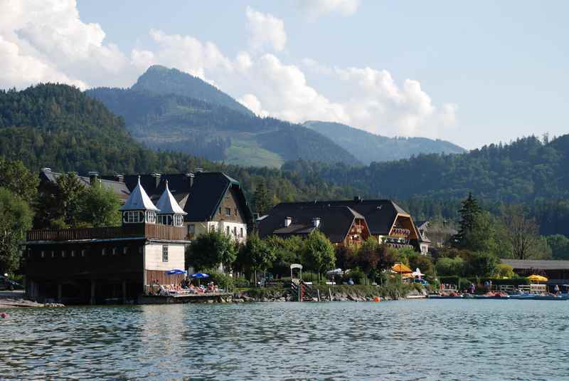 So schön: Der Blick auf den Fuschlsee bei Ebner´s Waldhof