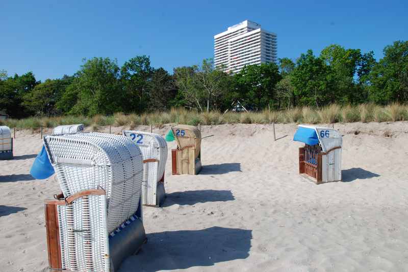 Familienhotel Timmendorfer Strand - Hochhaus, dafür direkt am Strand