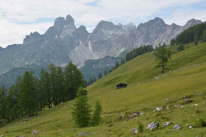 Familienurlaub Dachstein: Hier im Süden des Dachsteingebirge bei Filzmoos