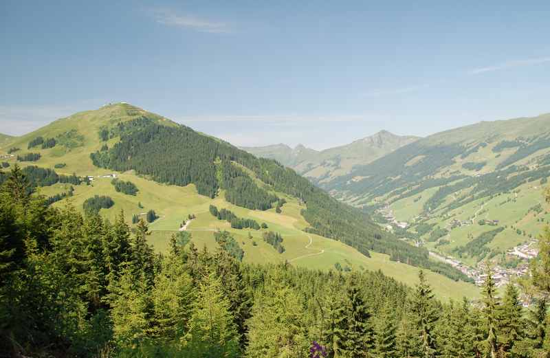 Familienurlaub Saalbach Hinterglemm mit Kindern: Sanfte Berge im Salzburger Land