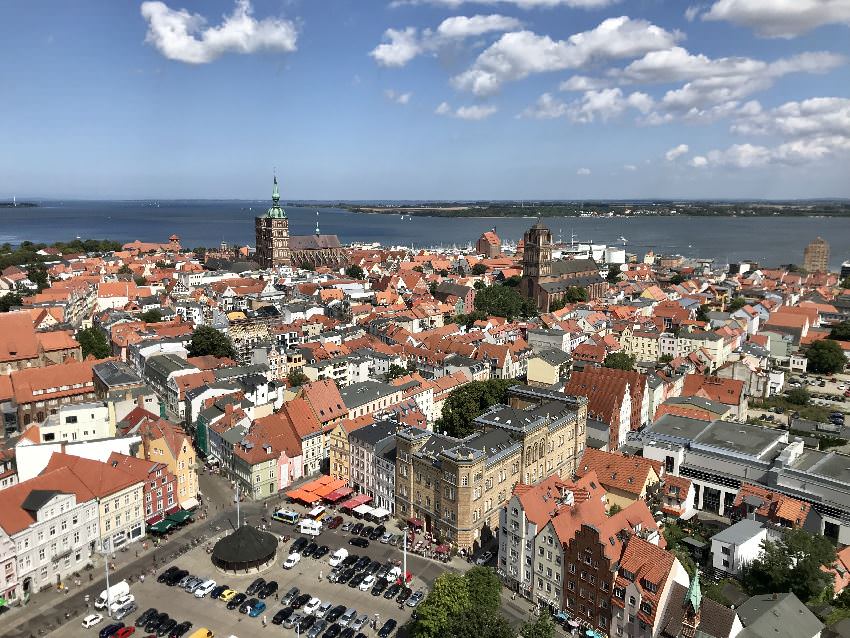 Der beste Ausblick über Stralsund: Ganz oben vom Kirchturm 