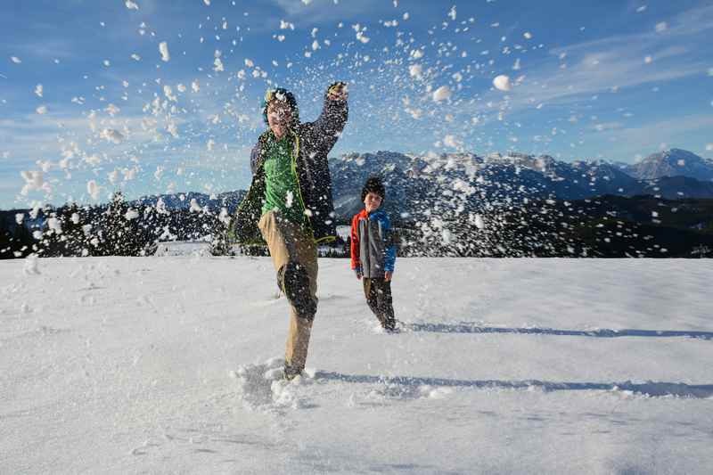 Winterurlaub mit Kindern ohne Ski - auch dafür haben wir viele guten Ideen, die wirklich Spaß machen!