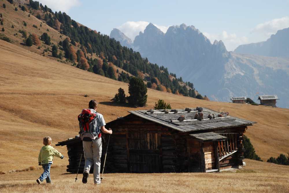  So schön waren die Familienwanderungen in Südtirol! 