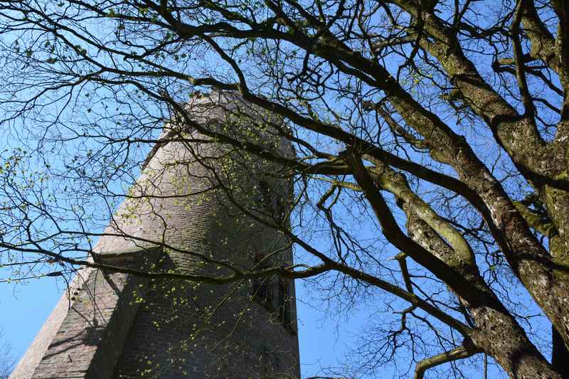 Bekannter Aussichtsturm auf die Stadt Linz: Die Franz Josef Warte am Freinberg