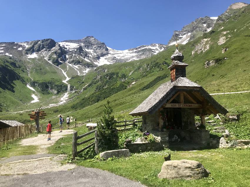 Kaprun Stauseen: Von der Fürthermoar Alm wandern wir am Kräuterweg hinauf