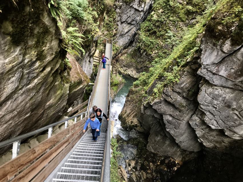 Gilfenklamm wandern - unsere Eindrücke vom Wandern mit Kindern in Südtirol