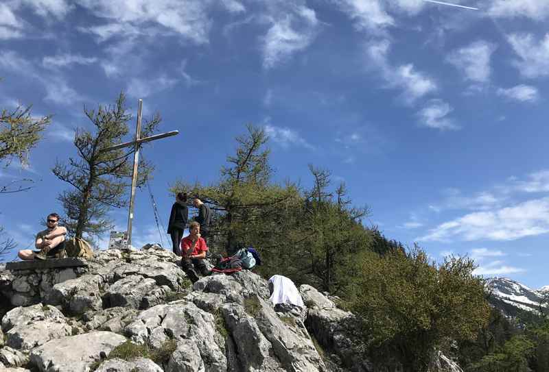 Der Gipfel des Schoberstein schaut unspektakulär aus... 