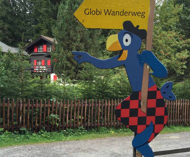 Der Globi Wanderweg - die Kinder lieben ihn