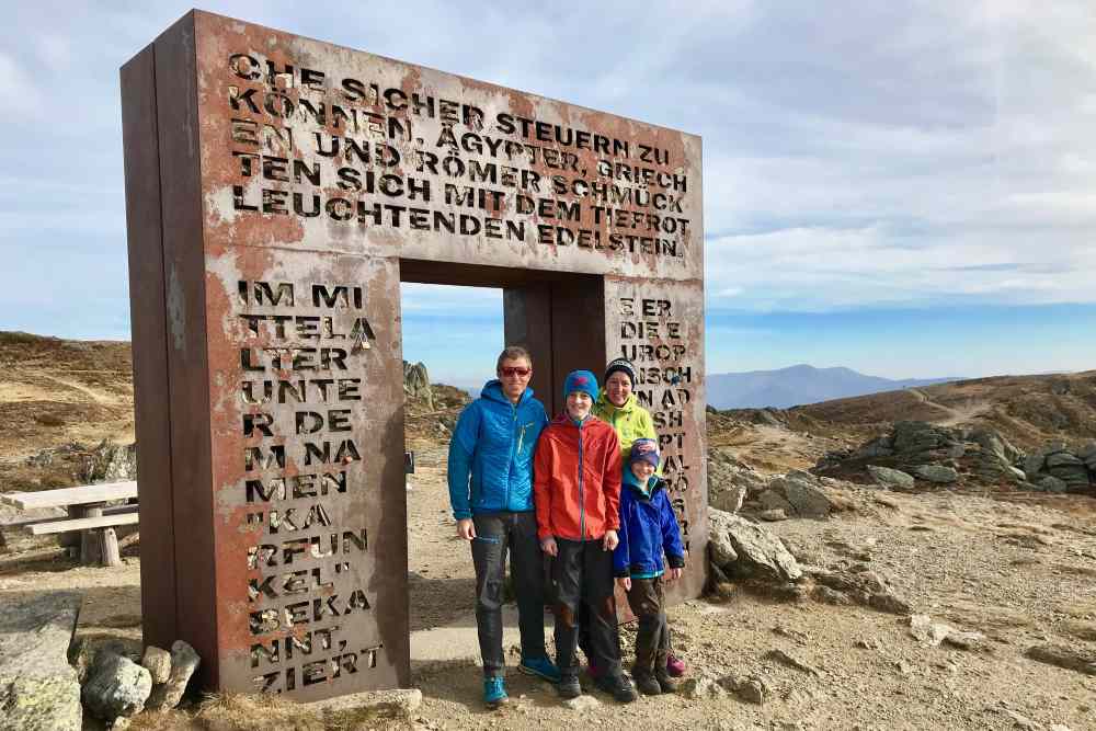 Von Bad Kleinkirchheim wandern mit Kindern auf das Granattor