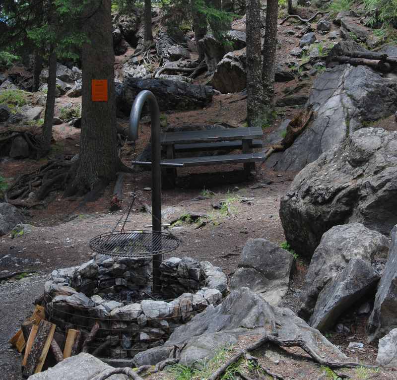 Zur Grillstelle am Berg in Lenzerheide wandern mit Kindern