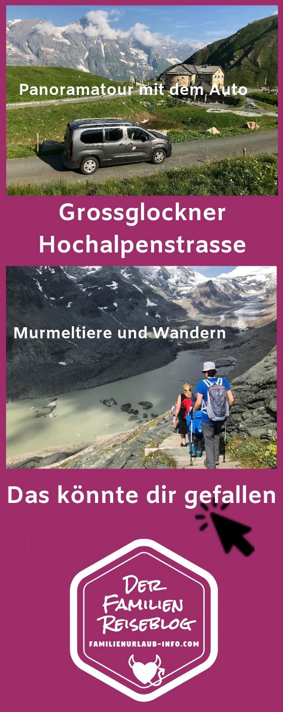 Grossglockner Hochalpenstrasse merken für deine nächste Urlaubsplanung - mit diesem Pin auf Pinterest