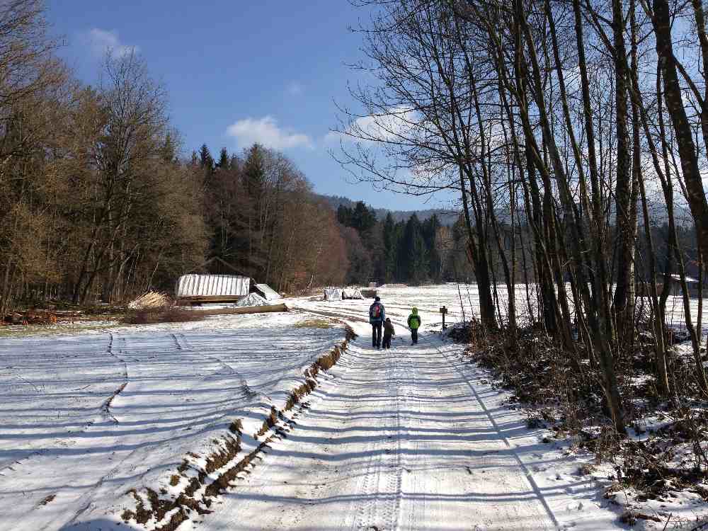 Hoher Bogen winterwandern