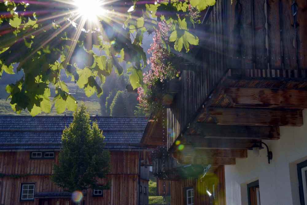 Das ist die Idylle, die Urlauber in Österreich suchen - und im Hüttendorf in Altaussee finden