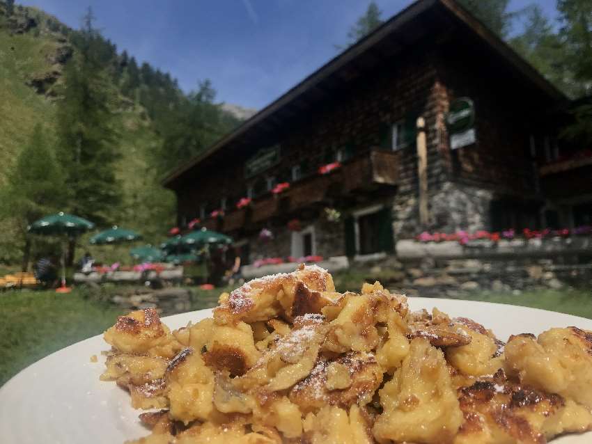 Der beste Kaiserschmarrn, den wir in Heiligenblut gegessen haben - bei Monika im Gasthof Alter Pocher