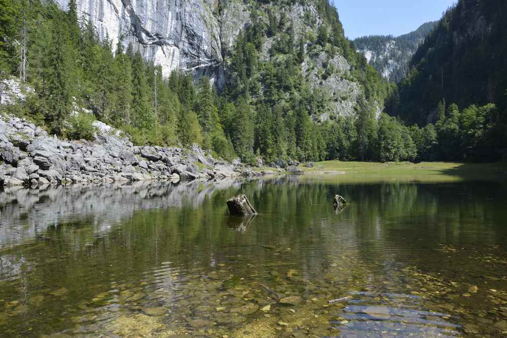 Der kleine naturbelassene Kammersee im Altausseerland