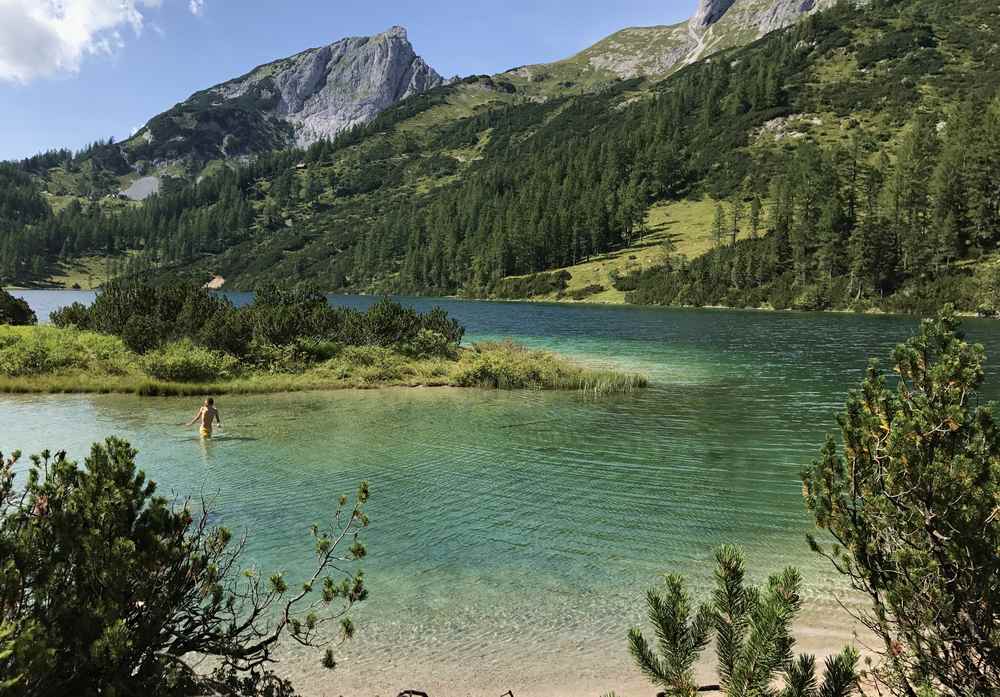 Für uns die Karibik - mitten in der Steiermark im Salzkammergut: Der Steirersee