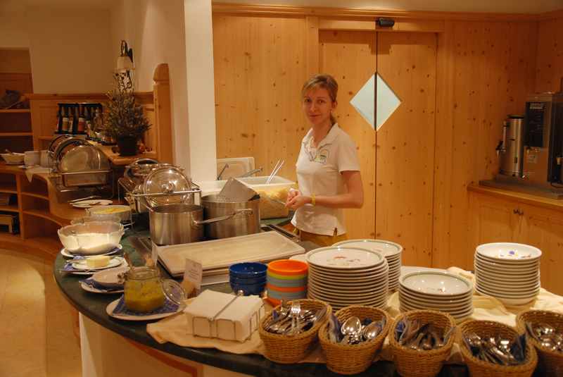 Das Kinderbuffet im Familienhotel Sonnwies