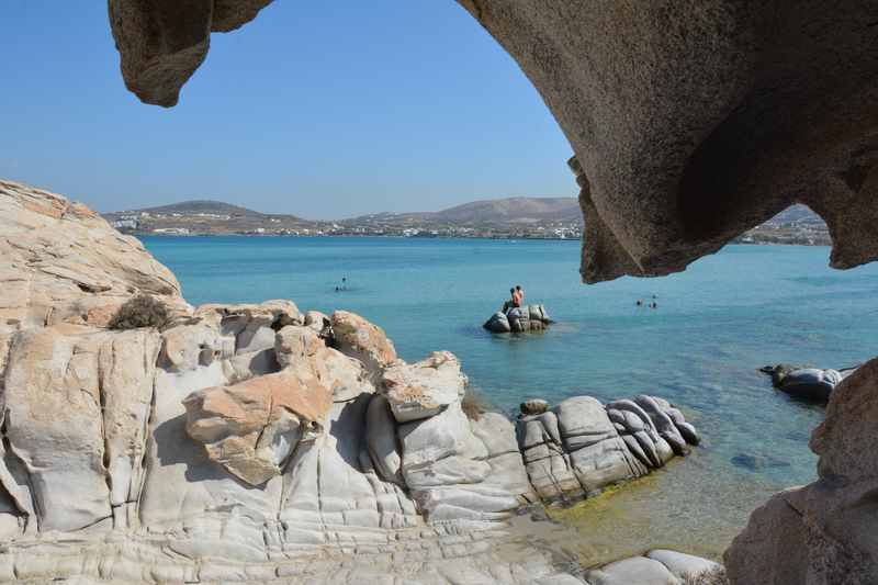  Der  Kolymbithres - ein Strand als Ausflugsziel in Paros 