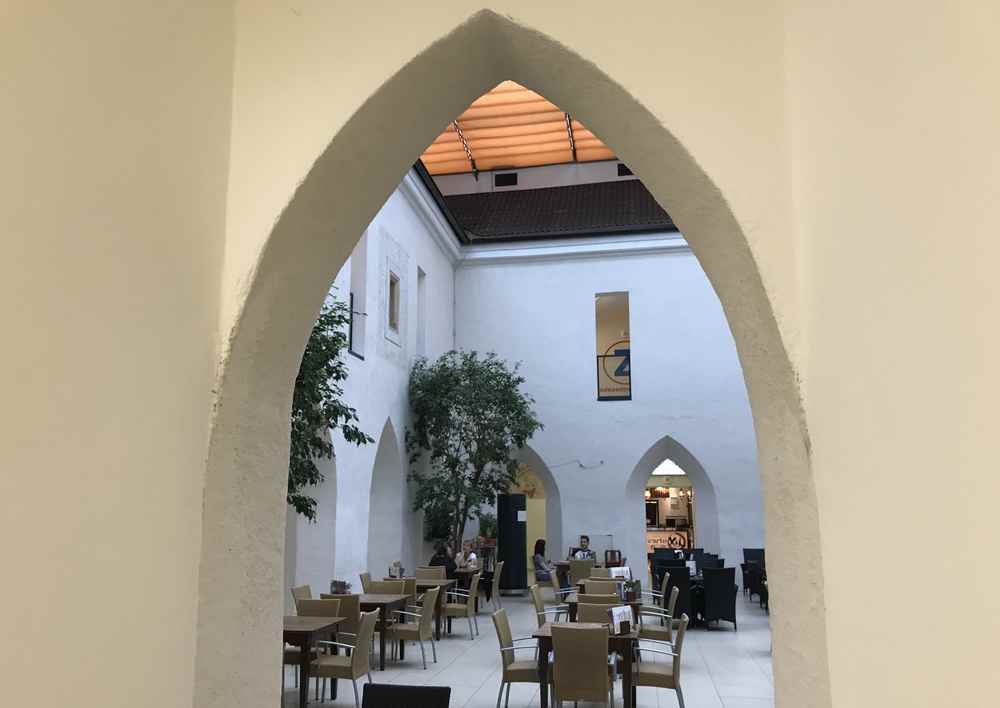 Das ehemalige Kloster in Leoben ist nun ein Restaurant