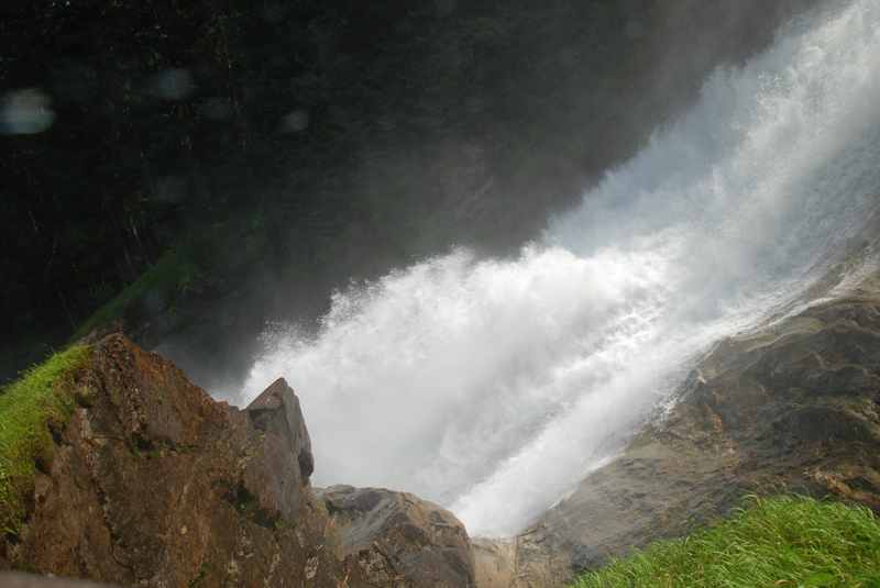 Kinderwagen Wanderung zu den Krimmler Wasserfällen