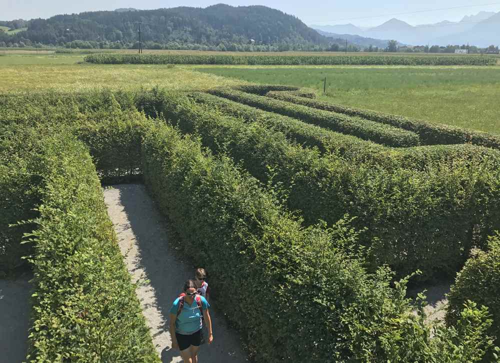 Schloss Rosegg: Das ist das Labyrinth für Kinder in Kärnten