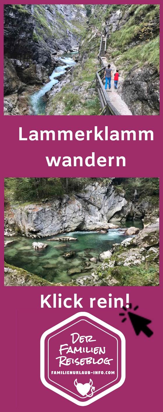 Lammerklamm merken für den nächsten Ausflug - mit diesem Pin auf Pinterest