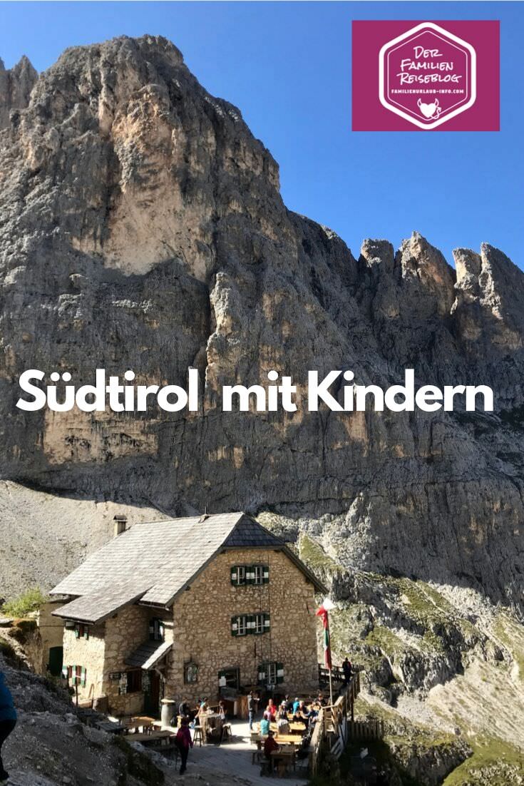 Langkofelhütte in den Dolomiten - merken für den nächsten Südtirol Urlaub mit Kindern