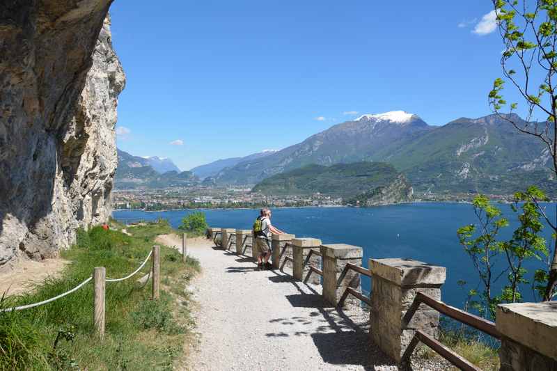 Ledrosee wandern - Ausflug über die Ponale Strasse an den Gardasee