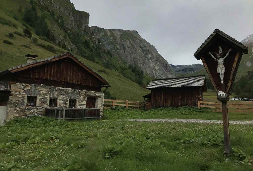 Gleich dahinter ist die schöne Luckneralm