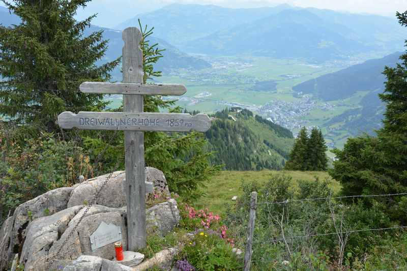 Am Maiskogel Kaprun wandern: Die Dreiwallnerhöhe